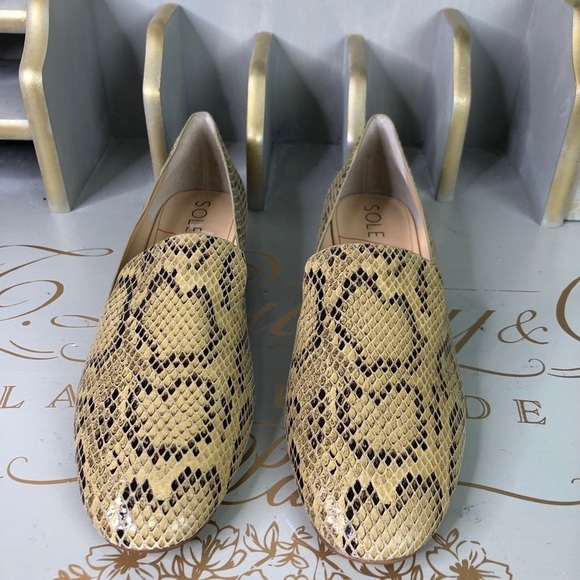 SOLE society snake print Leather shoes - Picture 9 of 15